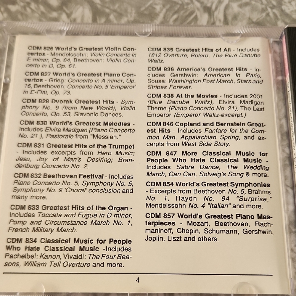 ProArte Classical Music CD - Picture 2 of 7